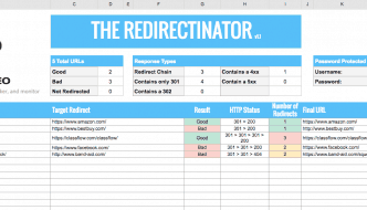 Redirectinator: A URL Redirect Monitoring Spreadsheet
